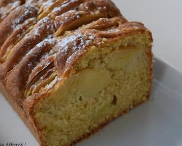 Cake aux pommes à la vanille