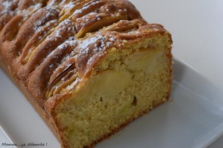 Cake aux pommes à la vanille