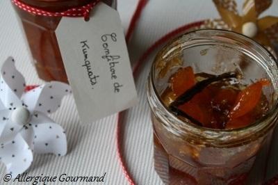 Confiture de kumquats à la vanille, Bio