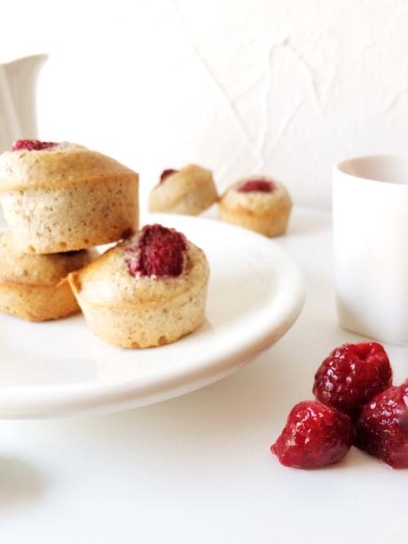 Financiers Noisettes Framboises 