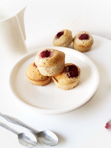 Financiers Noisettes Framboises 