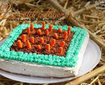 Le petit potager (sponge cake et framboise curd)