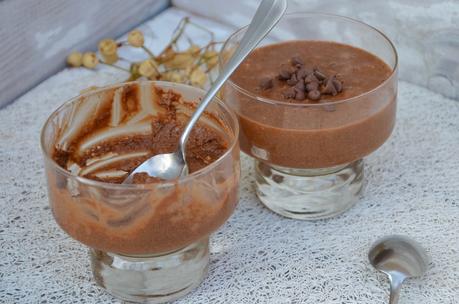 Mousse au chocolat pralinée