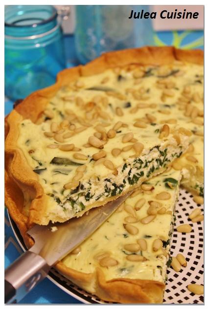 Tarte aux blettes et à la ricotta - Recette Veggie