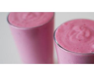 Smoothie aux fraises