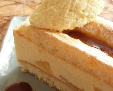 Charlotte aux poires et vanille