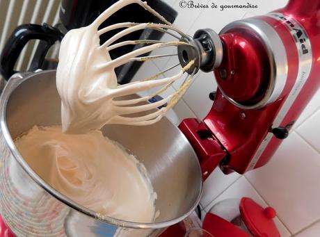 Meringues au caramel {Recette de Christophe Adam}