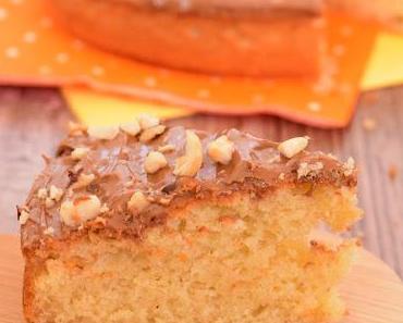 Gâteau à la noisette et au praliné