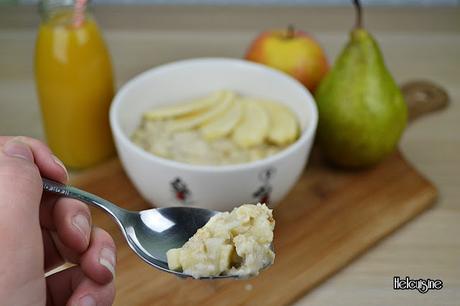 Porridge Poire Pomme Banane