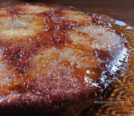 Gâteau parfumé à l'ananas Victoria