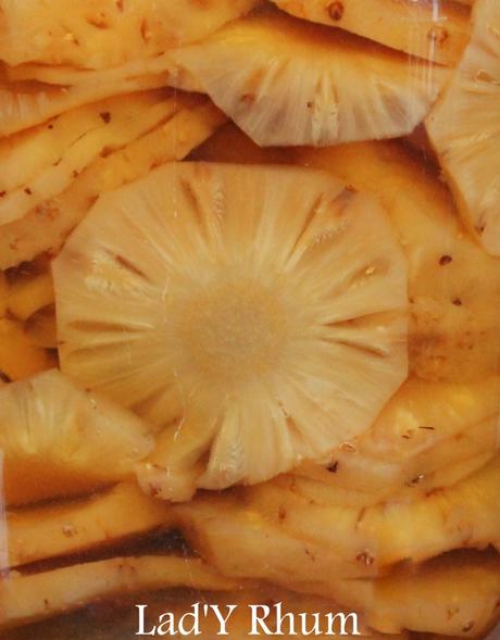 rhum arrangé ananas vanille 