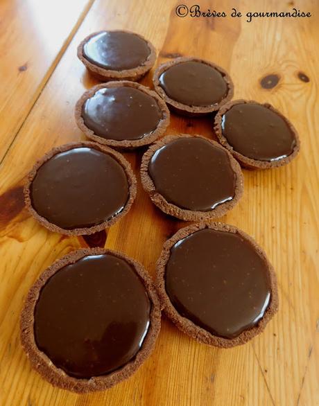 Tartelettes liégeoises chocolat caramel