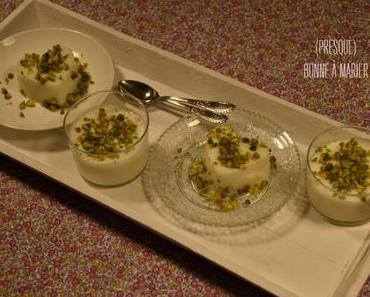 Mouhalabieh, dessert libanais à la fleur d’oranger {Foodista Challenge #17}