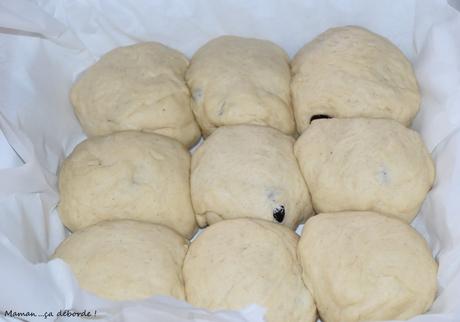 Hot cross buns - Petits pains de Pâques