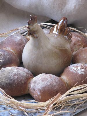 Couronne au seigle, noix & raisins pour Pâques