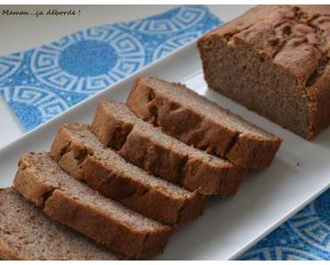 Cake de sarrasin aux bananes et aux noisettes