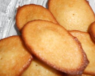 MADELEINES AU CITRON ET MIEL