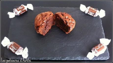 Moelleux au chocolat coeur caramel au beurre salé