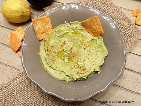 Houmous à l'avocat / Avocado hummus