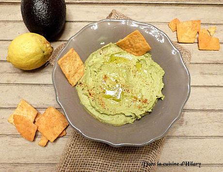 Houmous à l'avocat / Avocado hummus