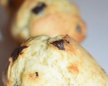 Muffins mascarpone et pépites de chocolat