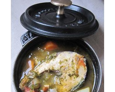 Cocotte de mulet pilaki