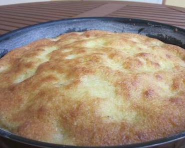 Gâteau fondant banane & noix de coco