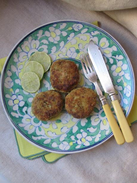 Croquettes de poisson à la persillade