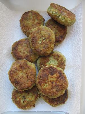 Croquettes de poisson à la persillade