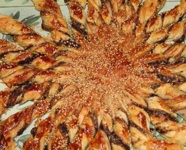 TARTE SOLEIL TAPENADE, PARMESAN, SESAME