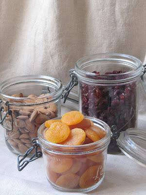 Carrés de chocolat aux fruits secs de Cécile