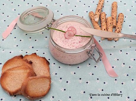 Dip printannier aux radis et yaourt à la Grecque / Spring radish and Greek yogurt dip