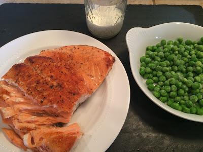 Pâtes au Saumon et Petits Pois Sauce au Citron