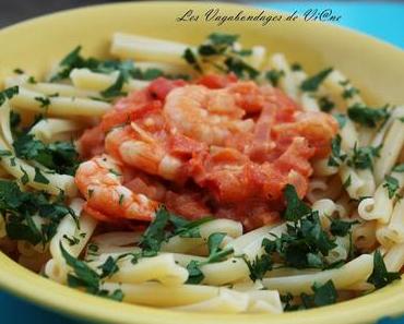 Casarecci aux crevettes
