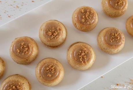 Mini savarins à la pâte de spéculoos