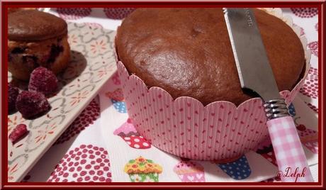 Cake au Fromage Blanc et aux Framboises