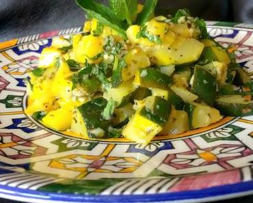 Salade de Courgettes à la Menthe