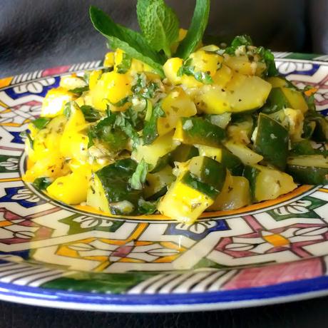 Salade de Courgettes à la Menthe