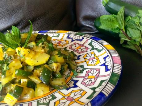 Salade de Courgettes à la Menthe