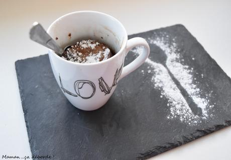 Mug cake au chocolat