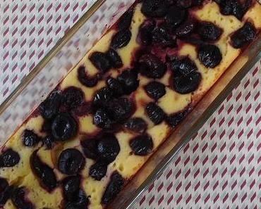 Gâteau de semoule aux cerises