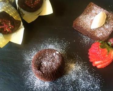 Recette 3 en 1 du Moelleux ou Coulant (mi-cuit) ou Muffins au Chocolat Gluten Free