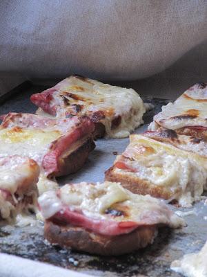 Croque-monsieur gratiné