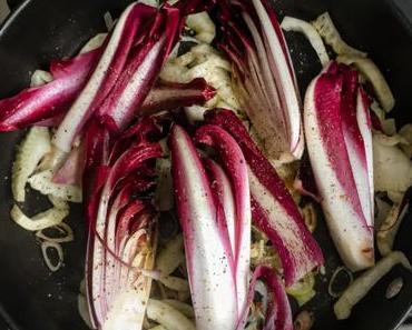 Encore une improvisation de printemps – Radicchio braisé