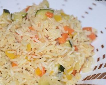 Riz basmati aux légumes