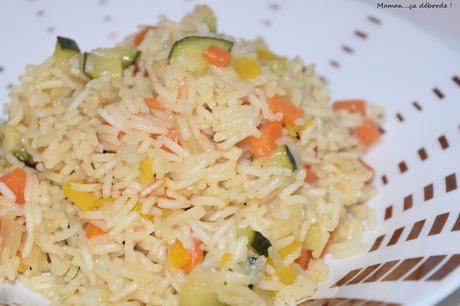 Riz aux petits légumes