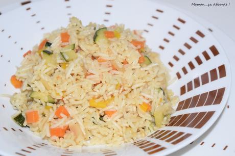 Riz aux petits légumes