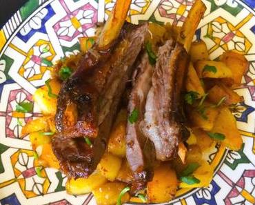 Agneau Confit au Cumin et Safran