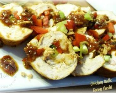 ღ " MIAM " Chicken roll façon Sushi