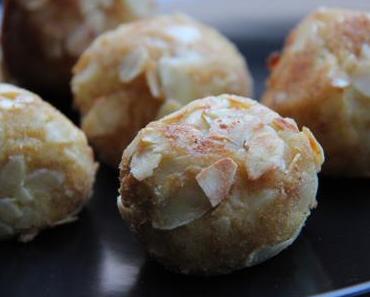 Pommes amandine à la friteuse ou au four